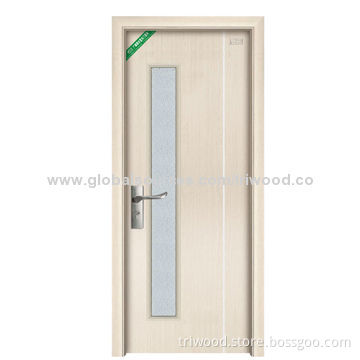 Steel Door with Timber Core and Natural Wood-like Painted Steel